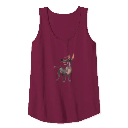 Disney Pixar Coco | Dante | Funny Tongue Out Tank Top