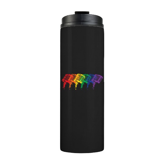 Multi-colored Mics Thermal Tumblers