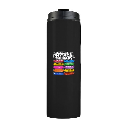 The Laws Of Physical Therapy Awesome Therapist Thermal Tumblers