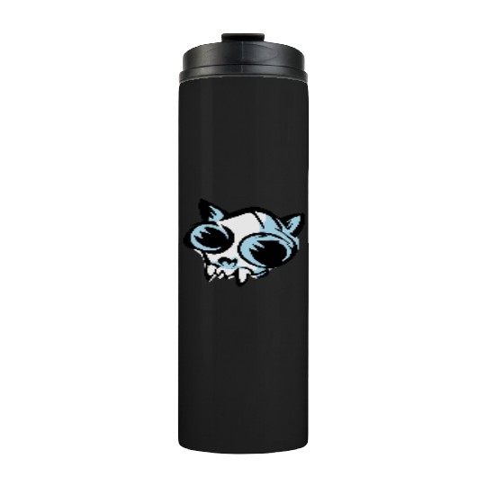 cat skull Thermal Tumblers