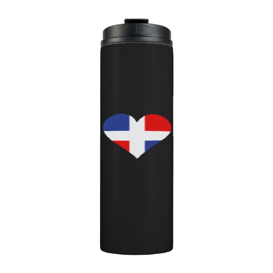 A Heart For The Dominican Republic Thermal Tumblers