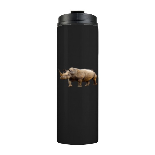 rhinoceros hippo nashorn1 Thermal Tumblers