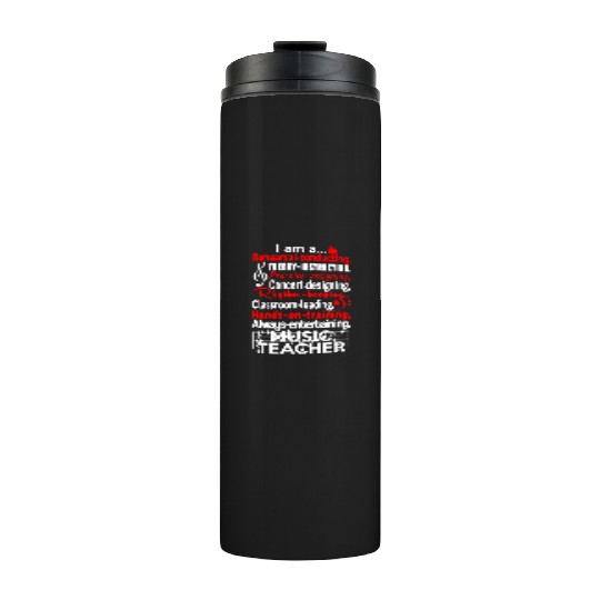 Music Teacher Thermal Tumblers