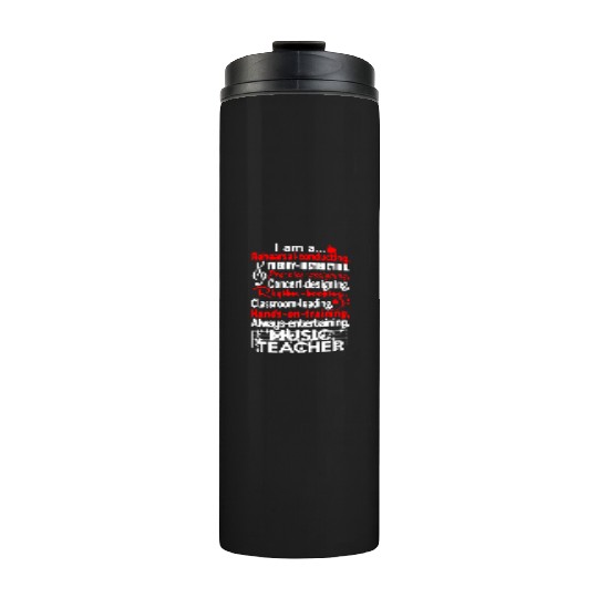 Music Teacher Thermal Tumblers