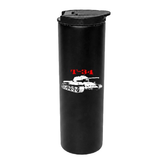 T 34 Soviet Russin World War II Tank Thermal Tumblers