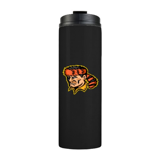 Davy Crockett Mascot Thermal Tumblers