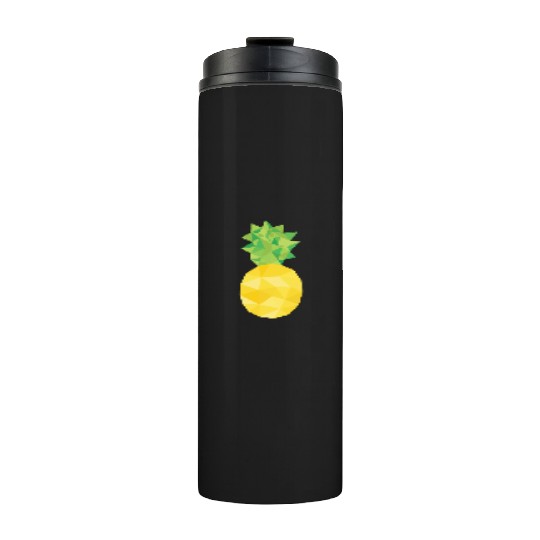 pineapple, pine apple, triangle, food Thermal Tumblers