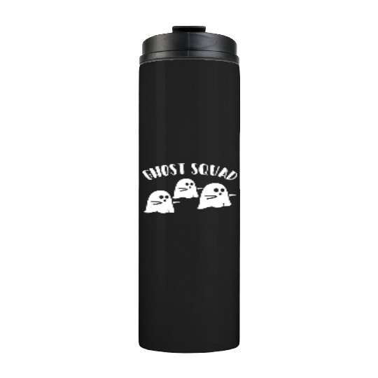 Ghost Squad Scary Happy Halloween Funny Gift Idea Thermal Tumblers