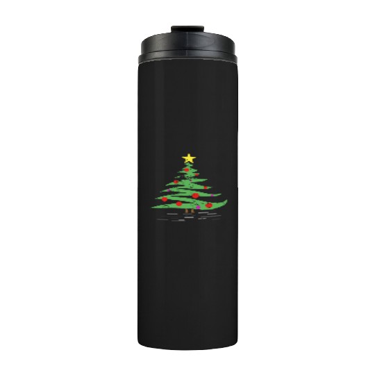 Christmas Tree gift winter kids grandparents Thermal Tumblers