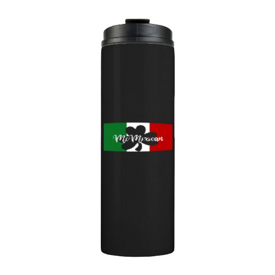 St Patricks Day McMexican Irish Mexican Thermal Tumblers