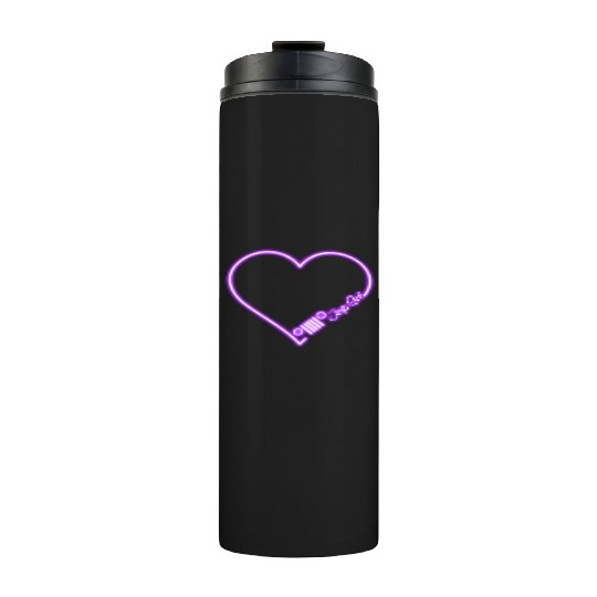 Jeep Love Purple Neon Thermal Tumblers