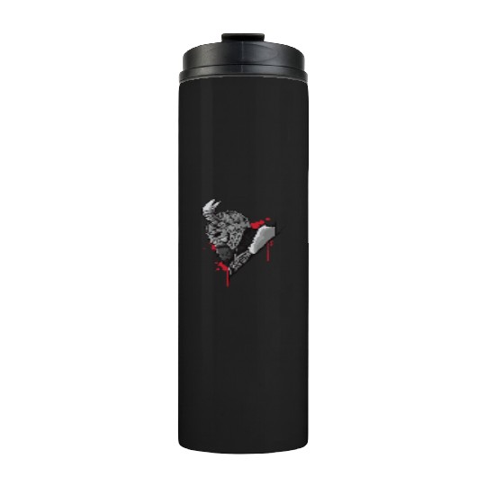 Viking Warrior | Raven Odin Valhalla Valknut Loki Thermal Tumblers