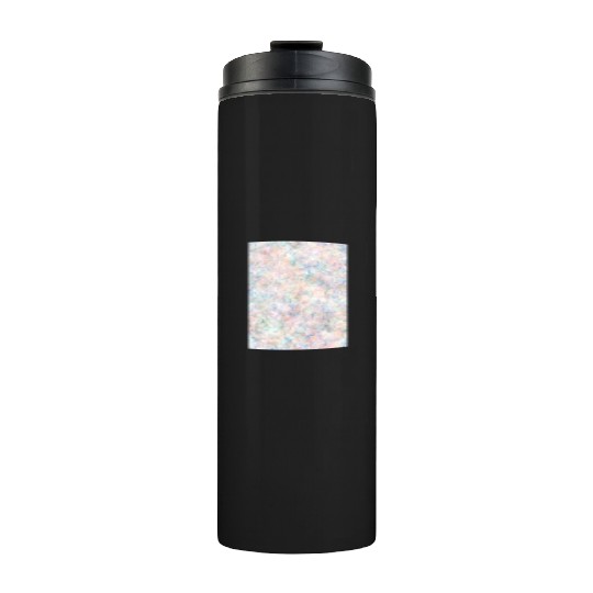 Multicolor Pastel Rainbow Marble Pattern Thermal Tumblers