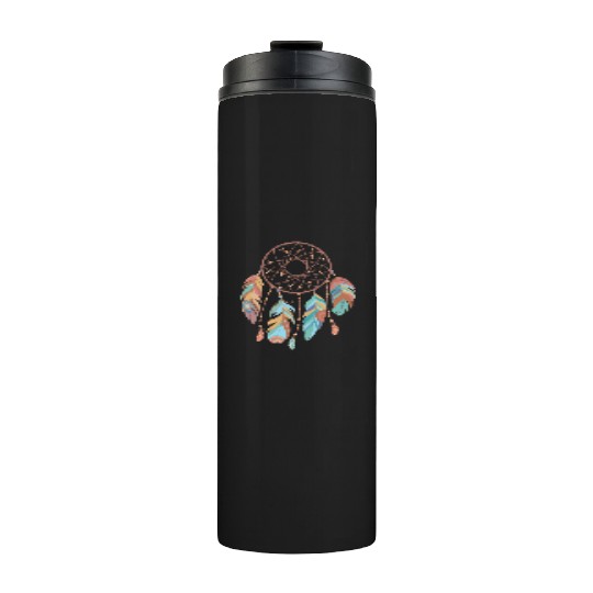 Dream Catcher Native American Retro Dreamcatcher Thermal Tumblers