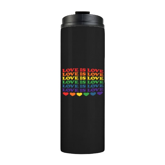 Love is Love Lgbt Thermal Tumblers