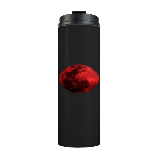 Blood Moon - Space - Graphic Realistic Thermal Tumblers