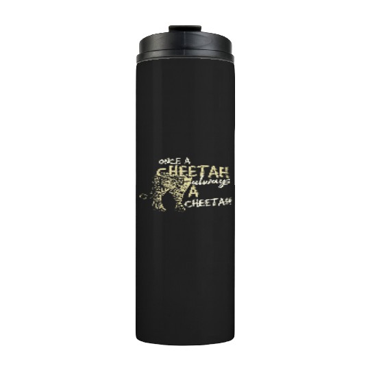 Cheetah safari Thermal Tumblers