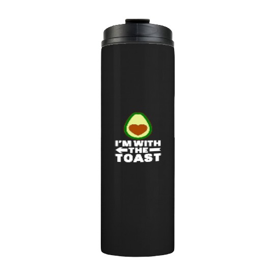 Avocado With Toast Matching Halloween Costume Tees Thermal Tumblers
