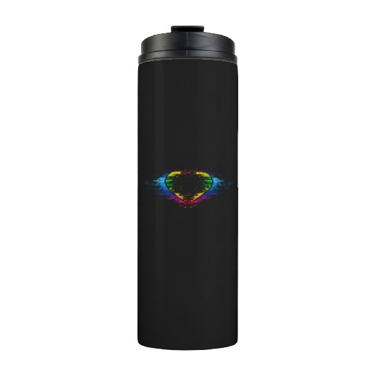 Rainbow heart Thermal Tumblers
