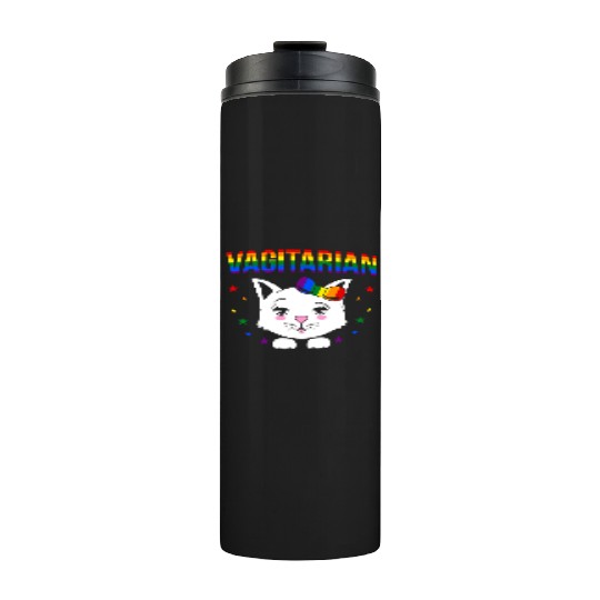 vagitarian venom Thermal Tumblers