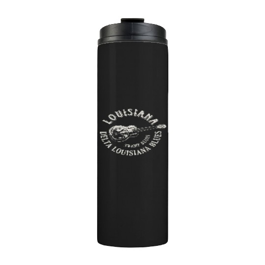 Louisiana Delta Blues Swamp Blues Guitar Thermal Tumblers