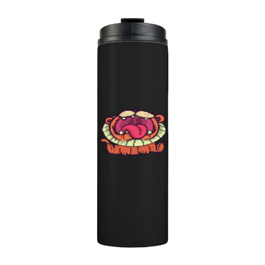 cartoon lion Thermal Tumblers