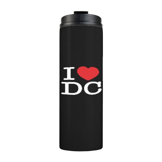 I Heart Dc Love District Of Columbia Thermal Tumblers Thermal Tumblers S