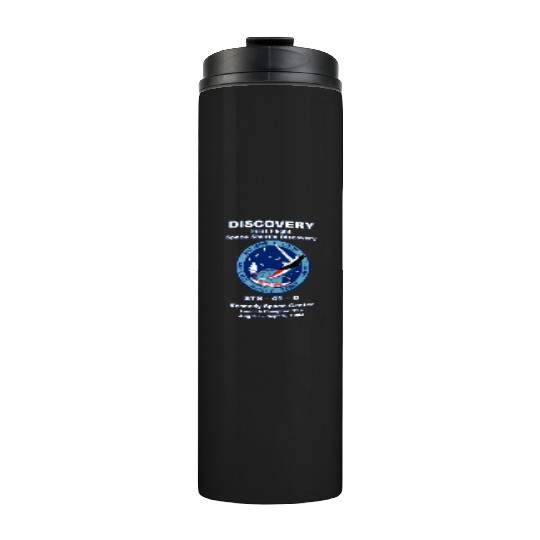 NASA Space Shuttle STS-41-D Vintage Crew Thermal Tumblers