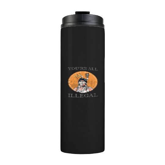 Columbus Day, Columbus Day People, Columbus Day Thermal Tumblers