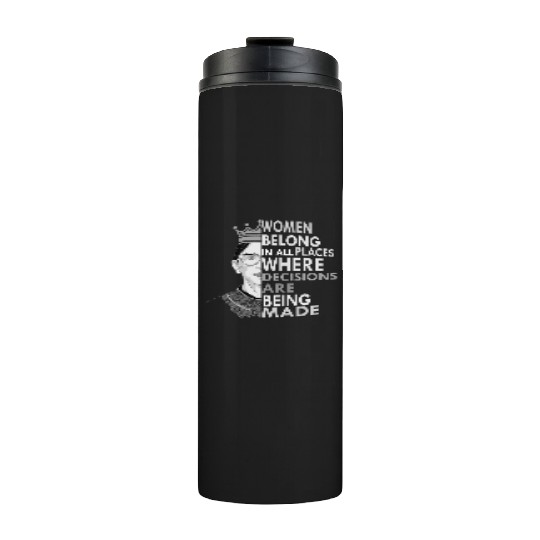 Ruth Bader Ginsburg Thermal Tumblers