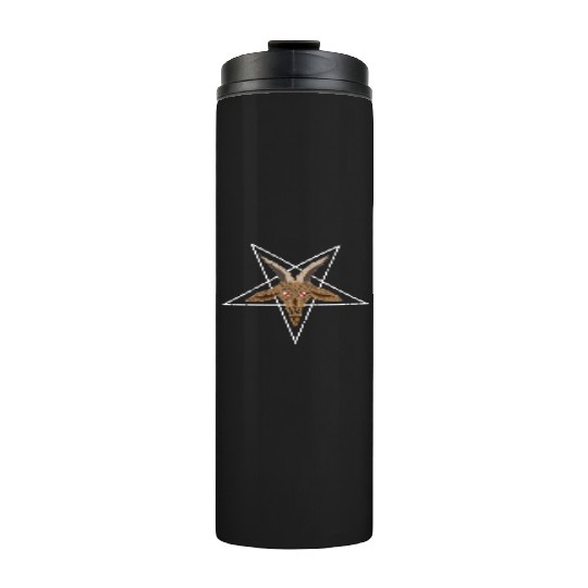 Baphomet Pentagram Thermal Tumblers