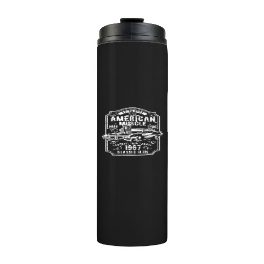 American Muscle Car Classic High Speed Thermal Tumblers