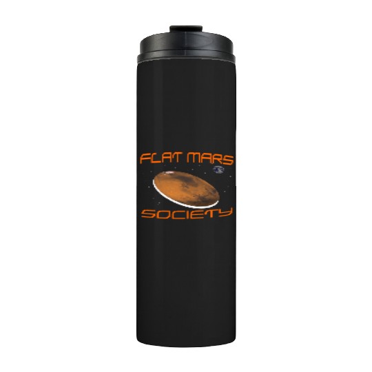Flat Mars Society Thermal Tumblers