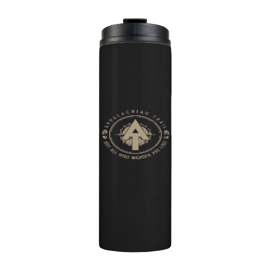 Appalachian Trail Logo Hiking Wander in the US Thermal Tumblers