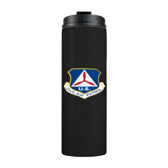 Civil Air Patrol Logo Air Force Cap Military Veter Thermal Tumblers