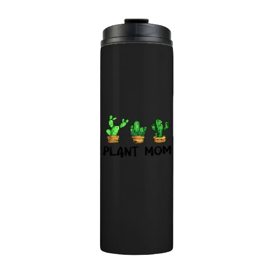 Plant Mom Funny Cactus Succulent Thermal Tumblers