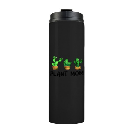 Plant Mom Funny Cactus Succulent Thermal Tumblers