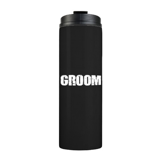 Groom Future Husband Bachelor Party Gift Men Thermal Tumblers