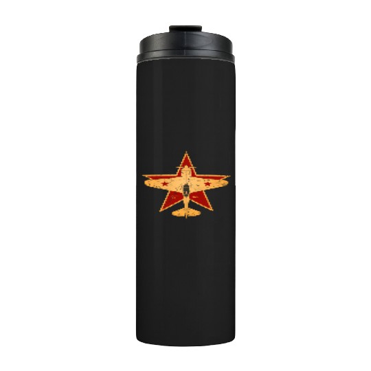 CCCP Soviet Union Air Force World War II Thermal Tumblers