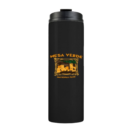Mesa Verde National Park Novelty Graphic Design Thermal Tumblers