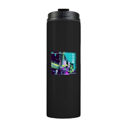 Aesthetic Vaporwave Japan Style 80s 90s Tokyo Asia Thermal Tumblers