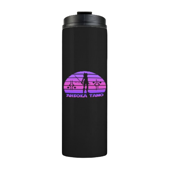 Ahsoka tano - Synthwave Thermal Tumblers