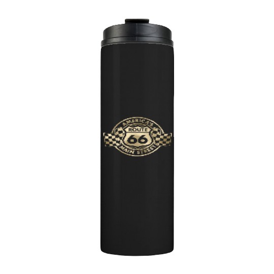 Route 66 America'S Main Street Glam Thermal Tumblers