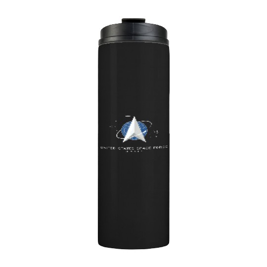 UNITED STATES US SPACE FORCE USSF DELTA FLAG birth Thermal Tumblers