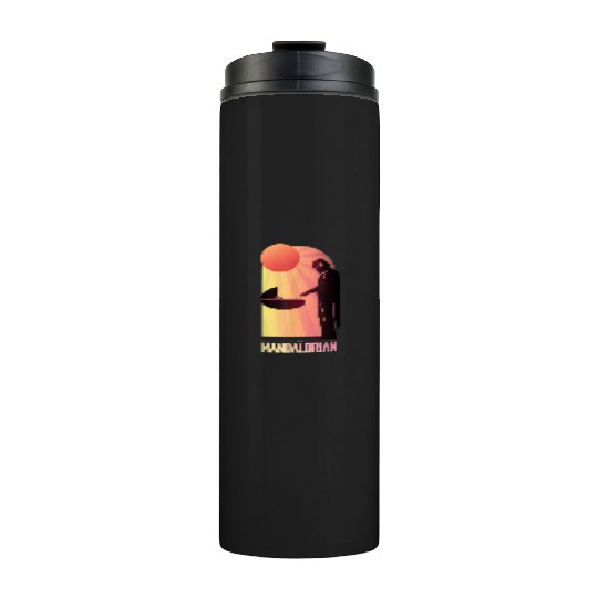 Star Wars The Mandalorian The Child Sunset Meeting Thermal Tumblers