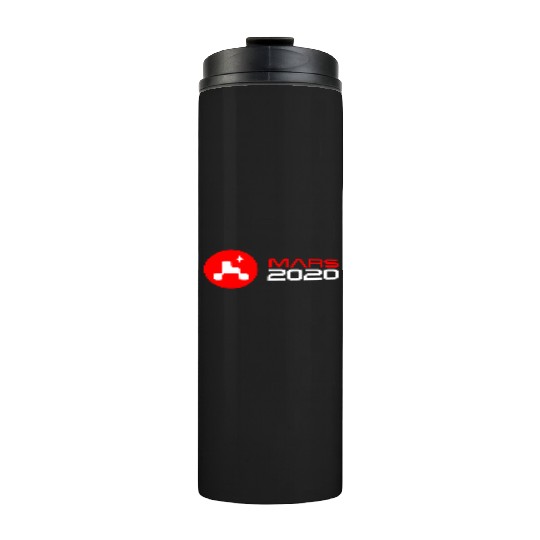 mars perseverance logo Thermal Tumblers