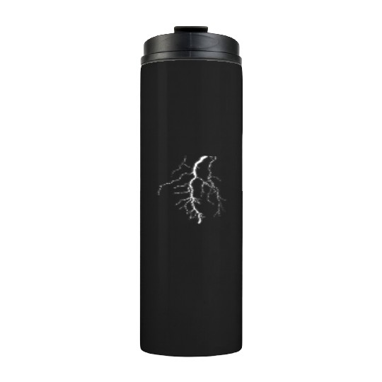 Thunder Storm Design Lightning Bolt Thermal Tumblers