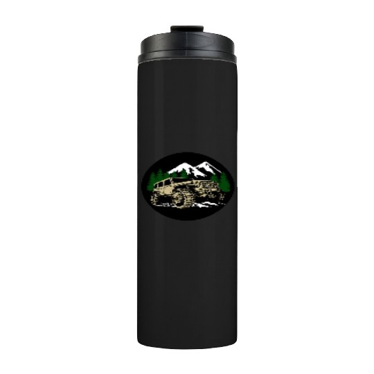 Mountain Jeep Thermal Tumblers