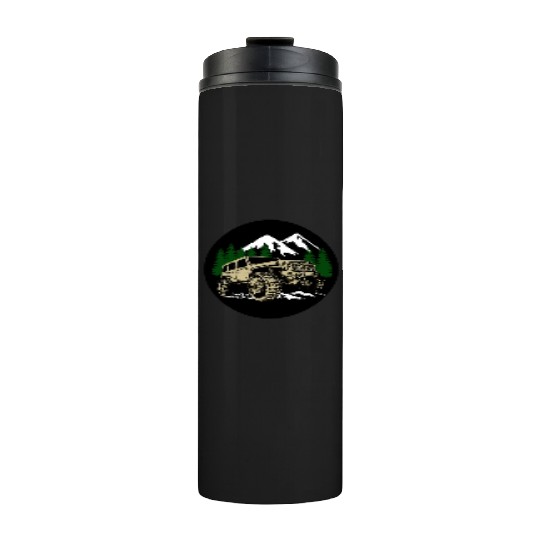 Mountain Jeep Thermal Tumblers