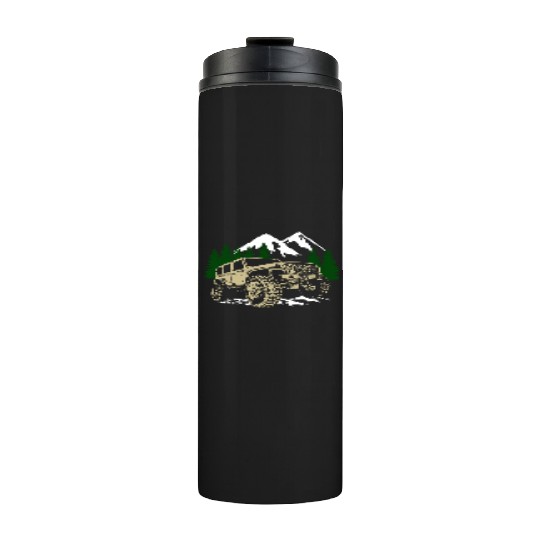 Mountain Jeep 4x4 Offroad Thermal Tumblers